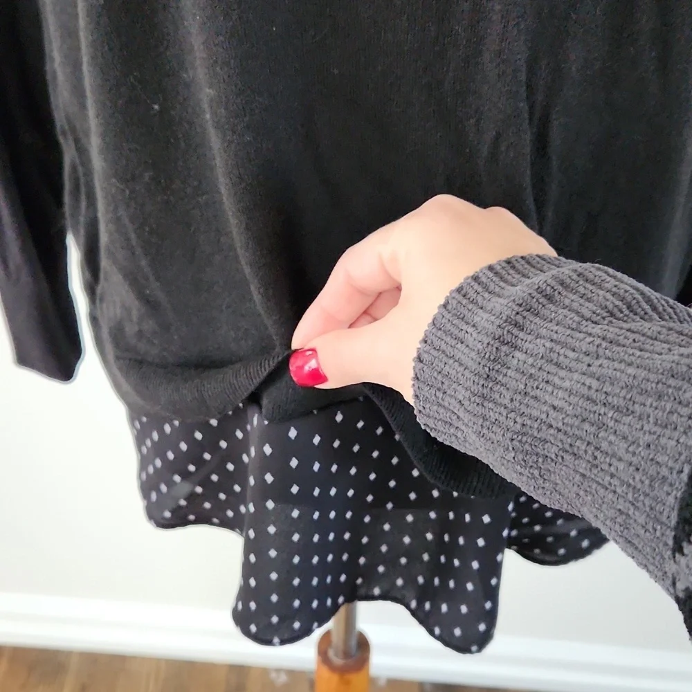 Ann Tayler Layered Sweater